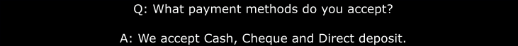 FAQ